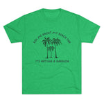 "Ask Me About My Beach Tan" Antigua & Barbuda T- Shirt