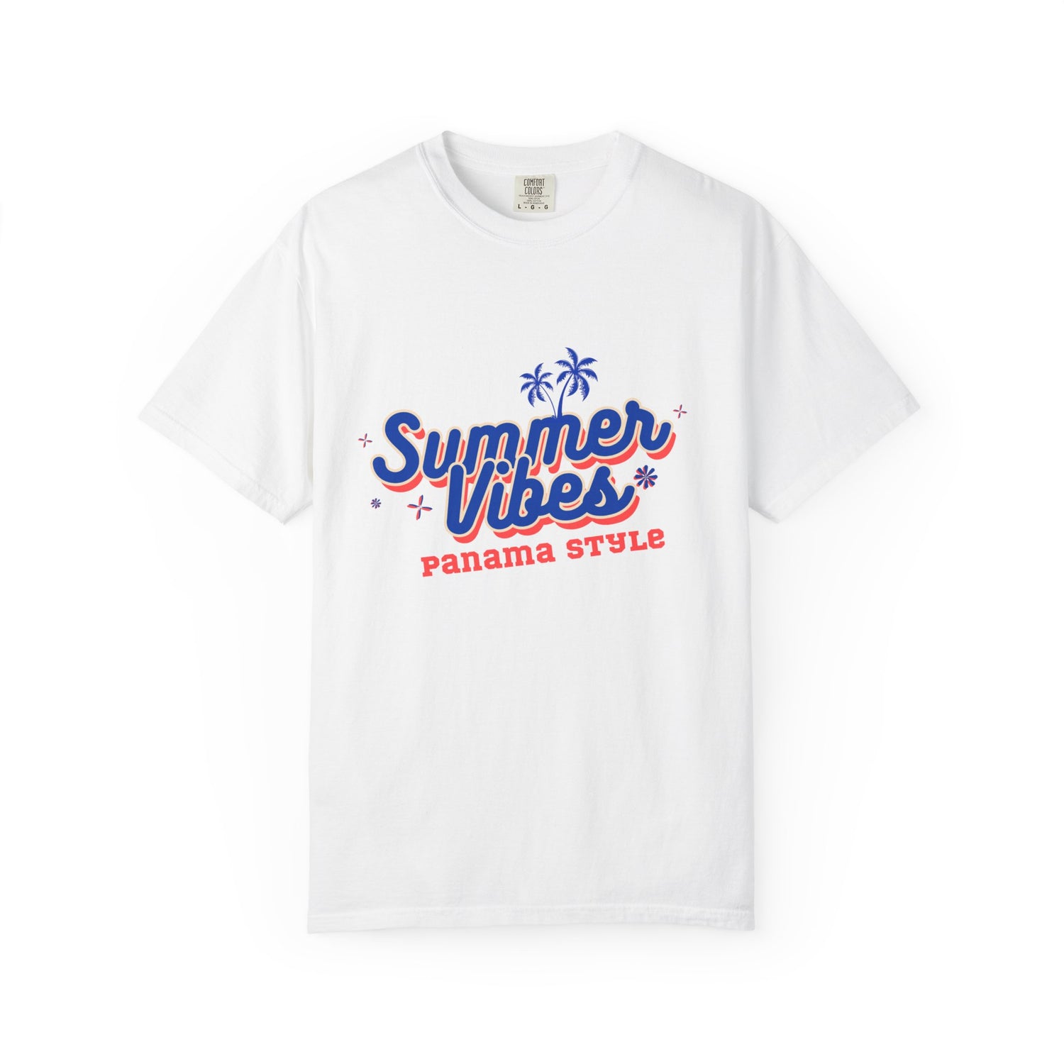 Panama Summer Vibes T-Shirt - Unisex Garment-Dyed Tee for Beach Lovers