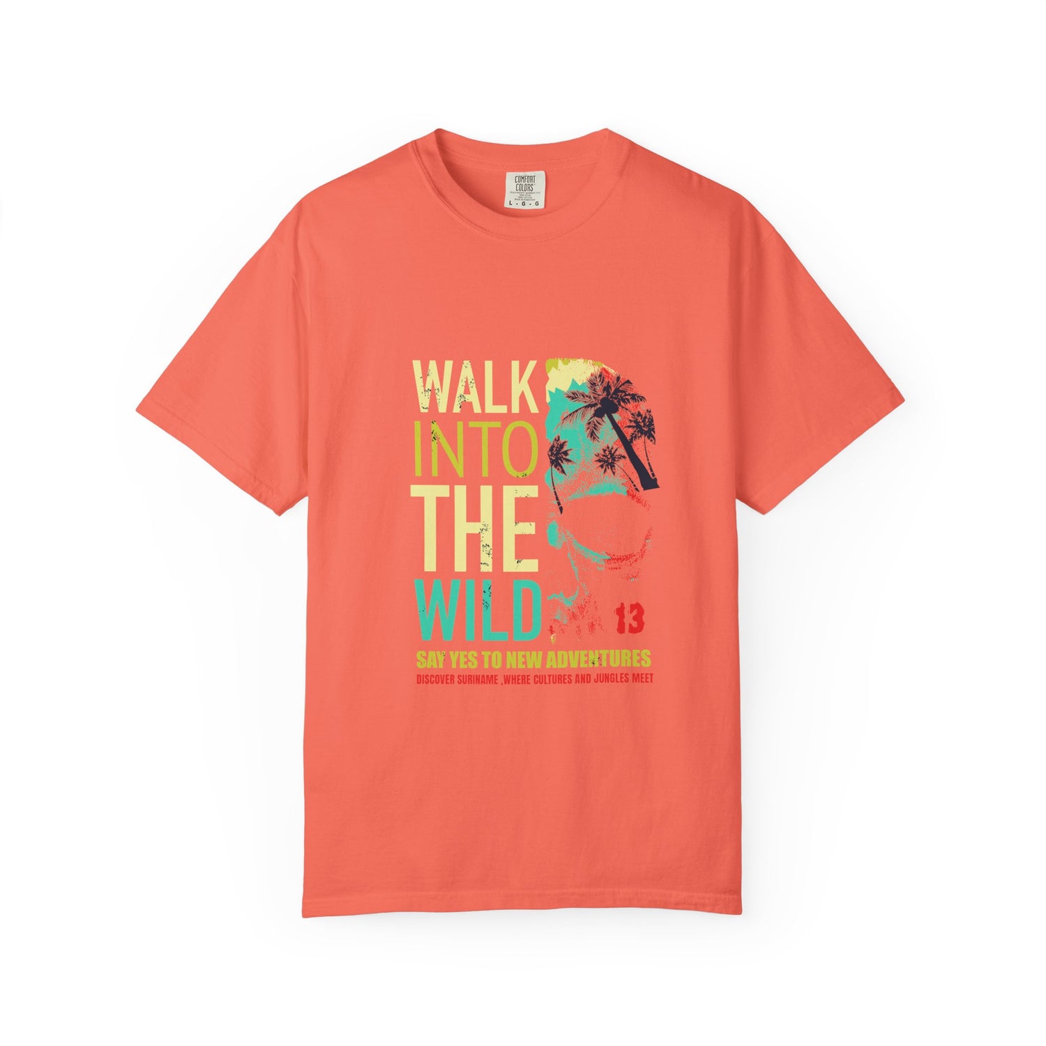 Adventure-Inspired Unisex T-Shirt - "Walk Into The Wild" Suriname