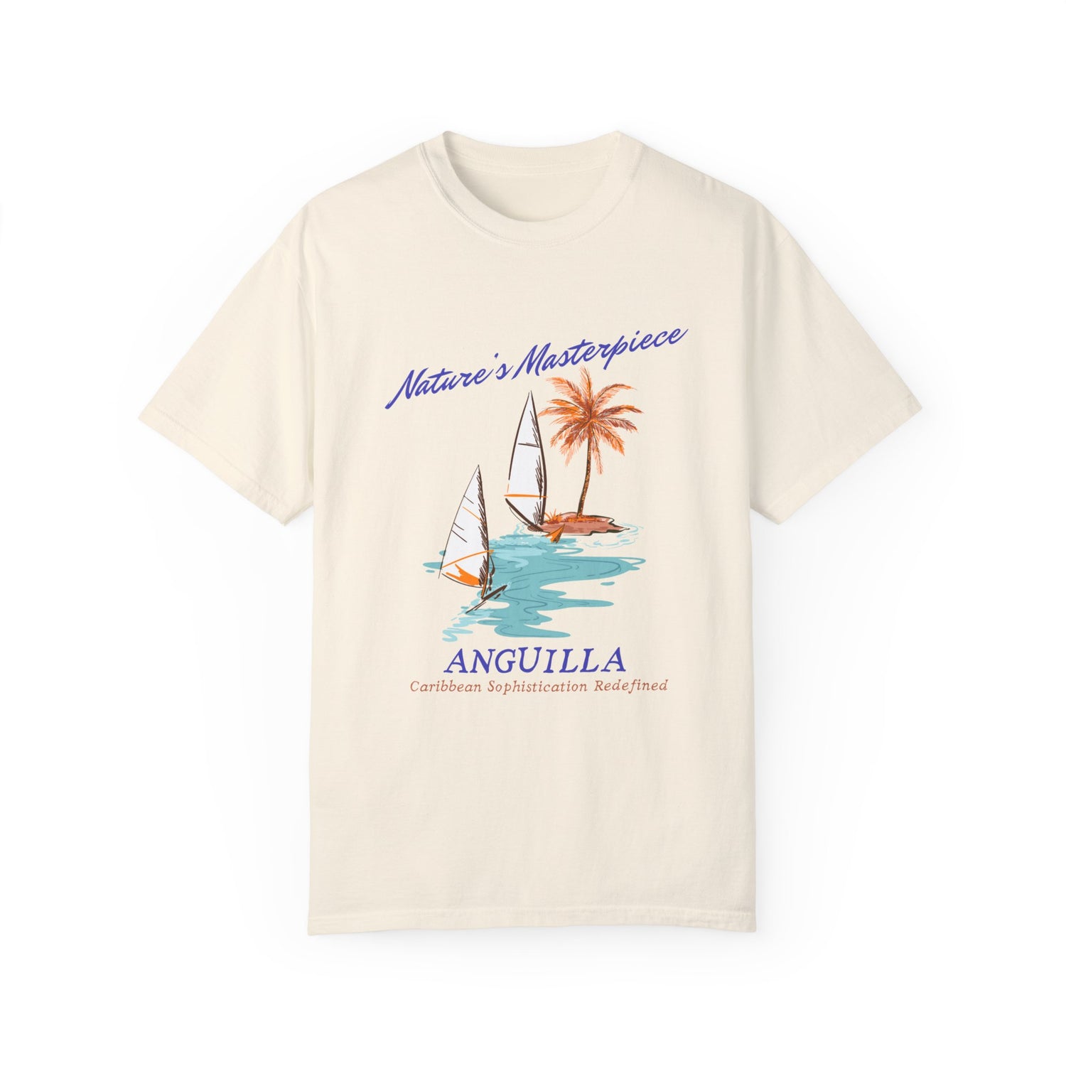 Anguilla Nature's Masterpiece Unisex T-Shirt - Caribbean Inspired Design
