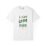 Lucky Little Dude Unisex Garment-Dyed T-Shirt - Celebrate Saint Kitts & Nevis