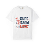 Surf Sand Love Grenada Unisex T-Shirt - Beach Vibe Graphic Tee