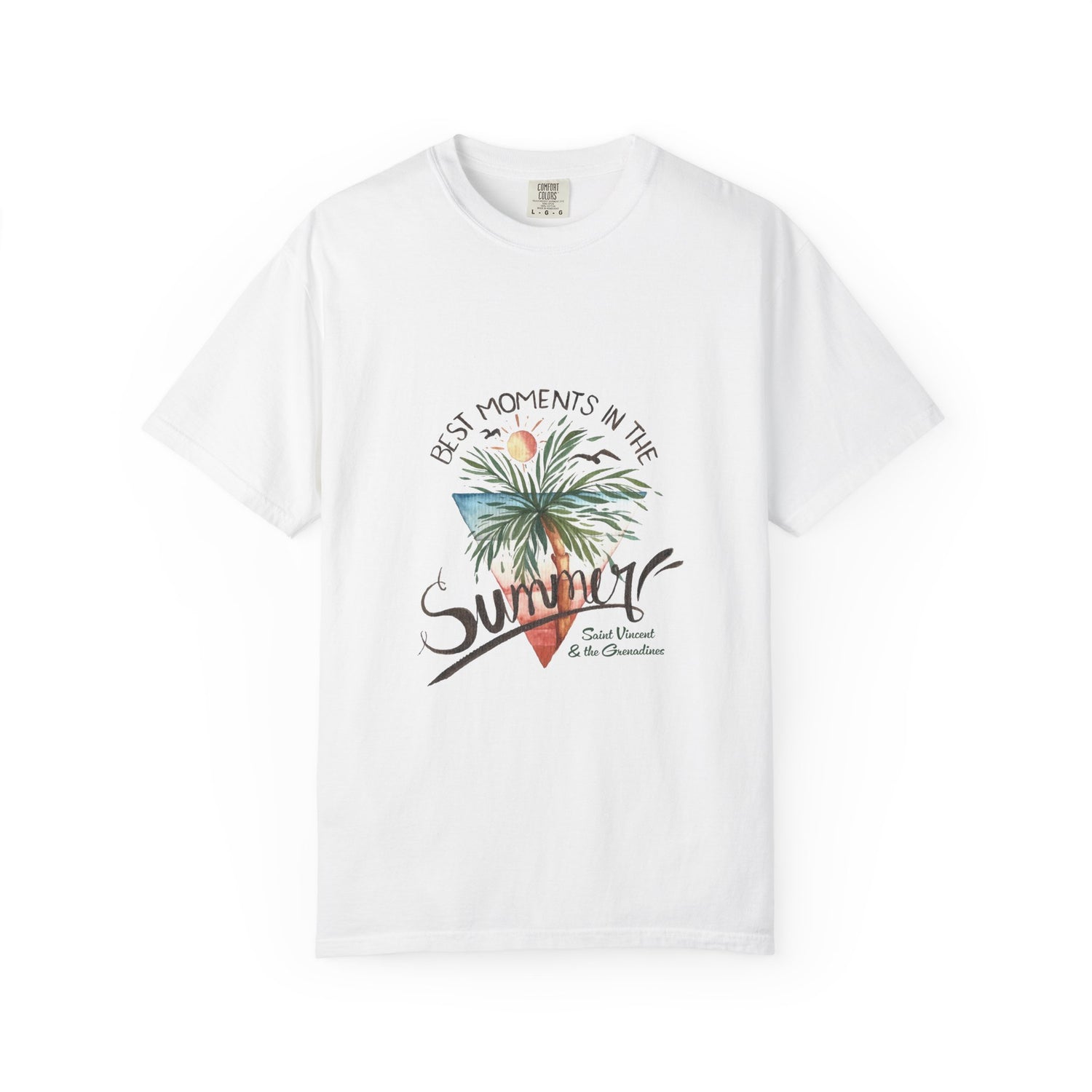Unisex Summer Moments T-Shirt - Comfortable & Stylish Beachwear | Saint Vincent & the Grenadines