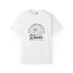 U.S. Virgin Islands T-Shirt, Tropical Waves T-Shirt, Beachwear, Vacation Tees, Relaxed Summer Style, Gift for Ocean Lovers, Summer Vibes