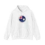 Argentinian Adventures Unisex Heavy Blend Hooded Sweatshirt - Cozy Comfort with ANGUILLA  Flag Design
