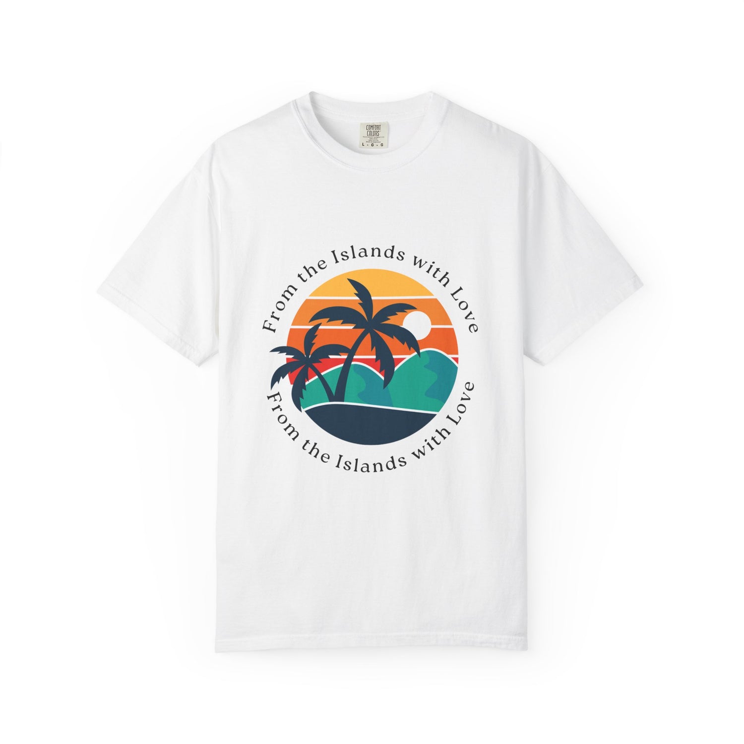 From the Islands with Love Unisex T-Shirt - Beach Vibes, Perfect for Summer & Vacation | Trinidad and Tobago
