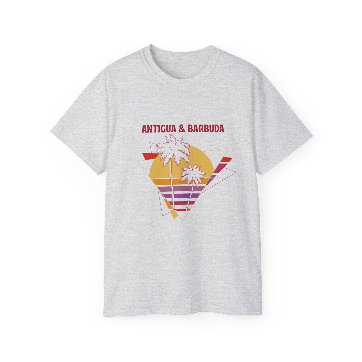 Antigua & Barbuda Vintage Graphic | Unisex Ultra Cotton T-Shirt | Retro Summer Style