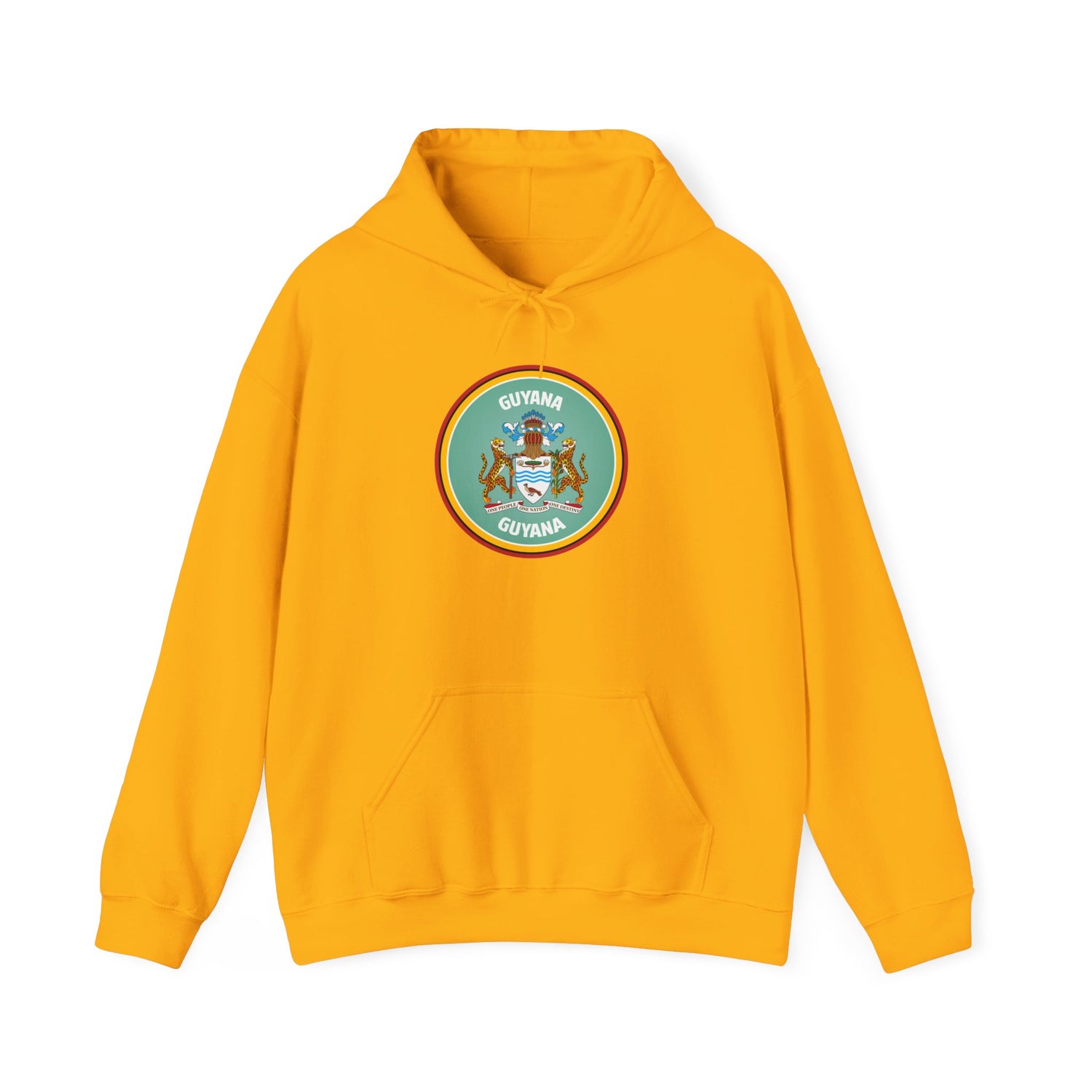 Guyana Coat of Arms Unisex Heavy Blend Sweatshirt | Cozy, Stylish, Perfect Gift