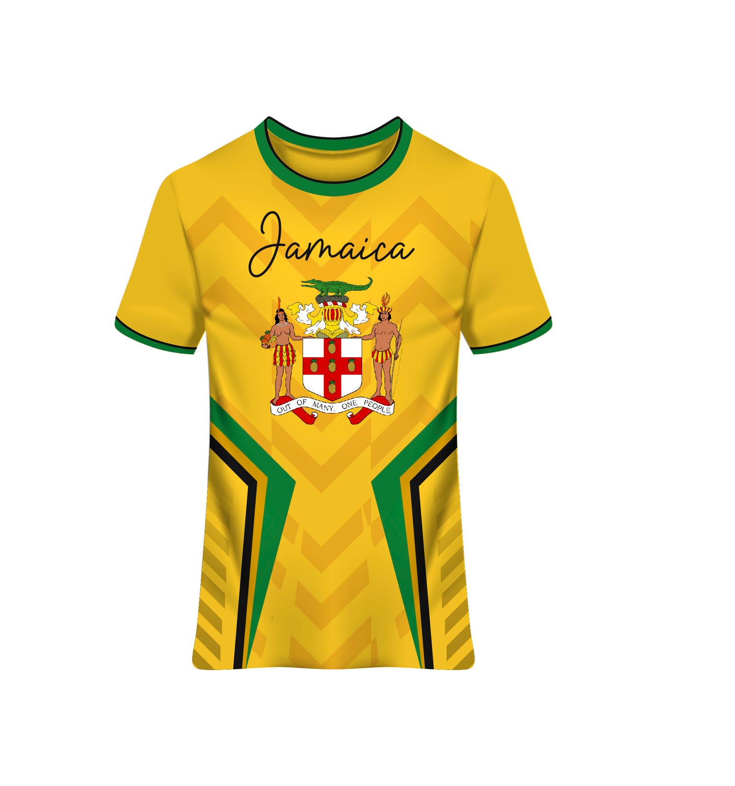 Jamaica Coat Of Arm Sport Wear - Tropical Vibes for Active Lifestyles