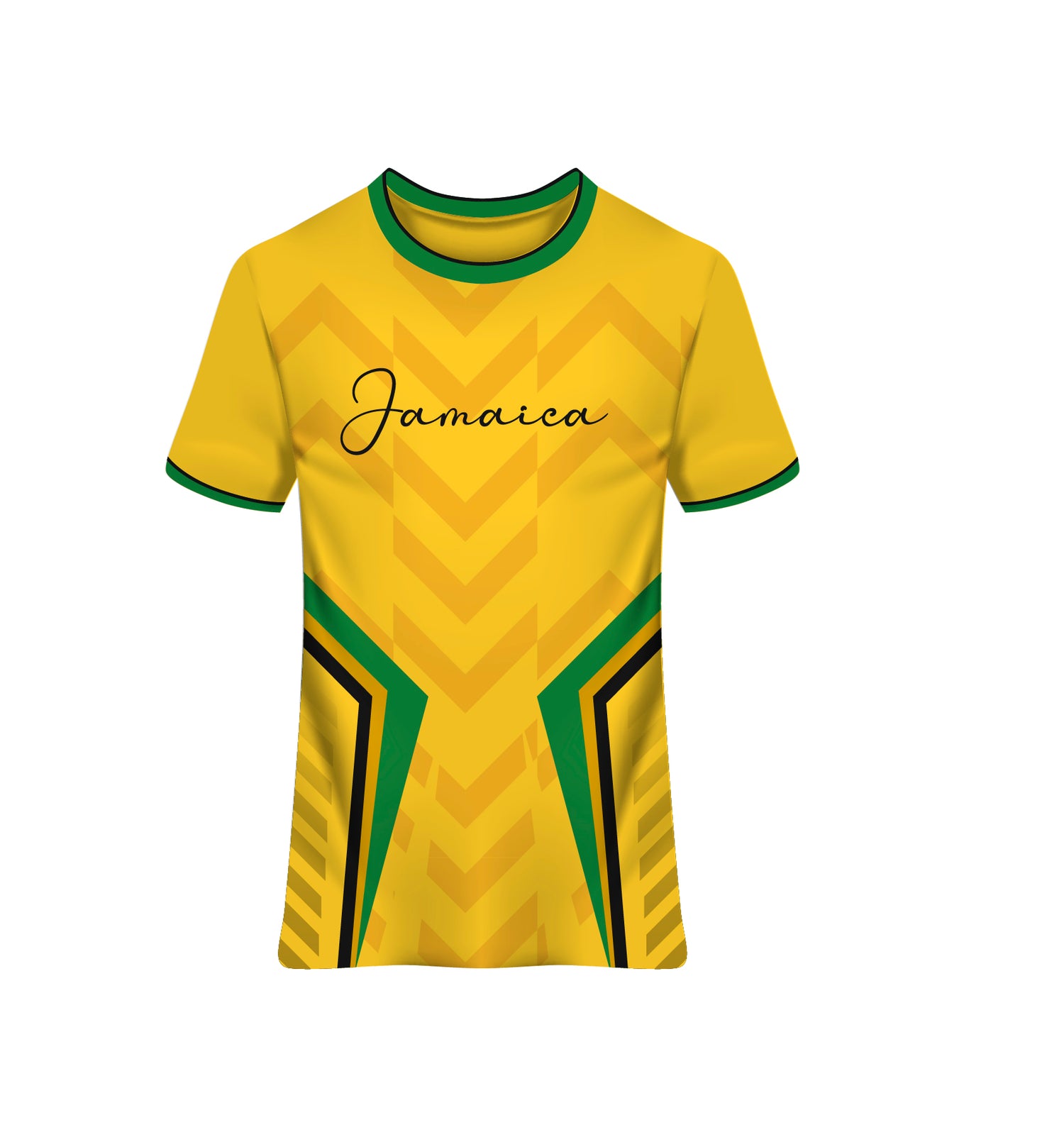 Jamaica Unisex Moisture Wicking Tee - Perfect for Sports and Outdoor Activities