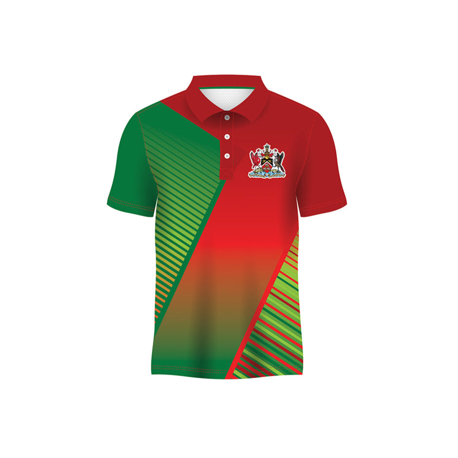 Saint Kitts & Nevis Coat Of Arm Men's Sport Polo Shirt - Casual Style with Unique Design