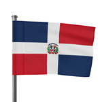 Dominican Republic Flag Banner, Happy Independence Day Decor, Tropical Party Decoration, National Pride Supplies, Celebration Flag