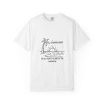 Guadeloupe Island Graphic Tee | Unisex Garment-Dyed T-shirt, Beachwear, Travel Apparel, Tropical Vacation, Caribbean Style