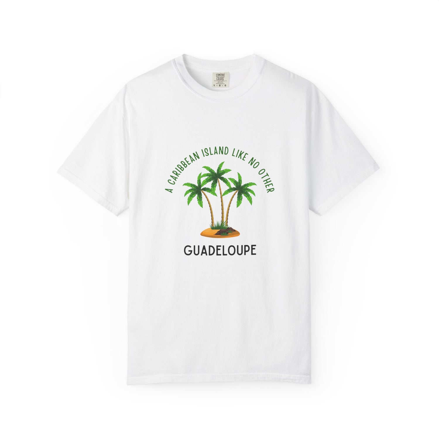 Guadeloupe Island Vibes T-Shirt | Unisex Garment-Dyed Tee