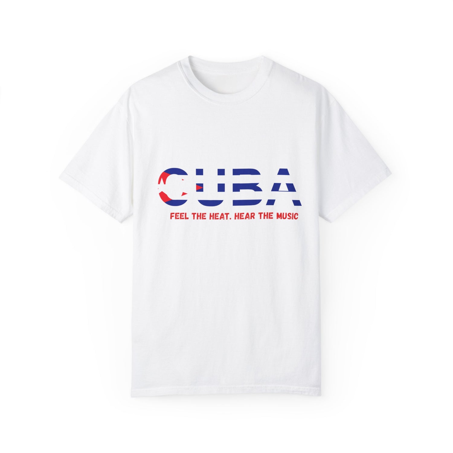 Cuba Music Vibe Unisex Garment-Dyed T-Shirt