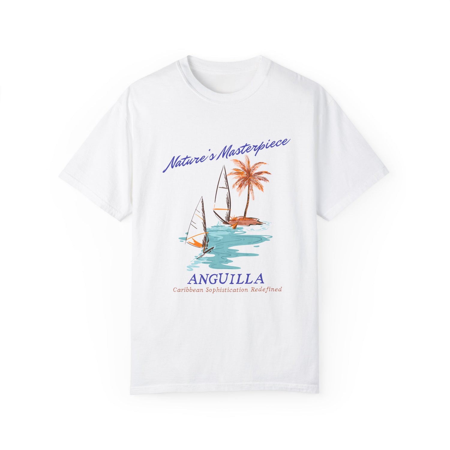 Anguilla Nature's Masterpiece Unisex T-Shirt - Caribbean Inspired Design