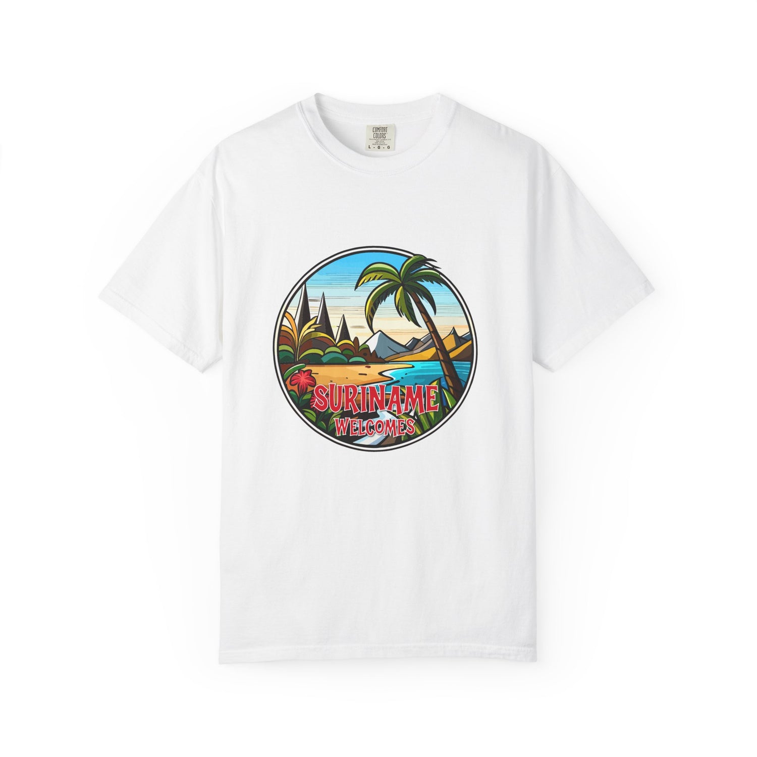 Suriname Paradise T-Shirt - Unisex Garment-Dyed Tee