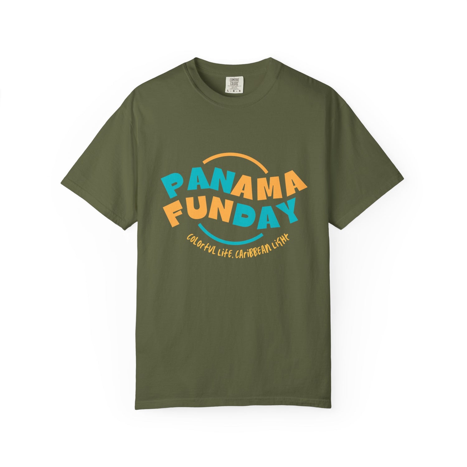 Panama Funday T-shirt – Colorful Life Caribbean Escape Casual Tee