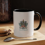 Saint Kitts and Nevis Accent Coffee Mug - 11oz & 15oz - Perfect Gift for Coffee Lovers