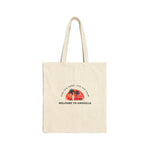 Welcome to Anguilla Cotton Canvas Tote Bag |  Beach Vibes, Eco-Friendly | Perfect for Travel & Everyday Use