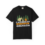 Caribbean Grenada Unisex Garment-Dyed T-shirt - Adventure Awaits!