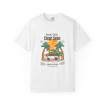 Palm Trees & Clear Seas Dominica Republic Unisex Garment-Dyed T-Shirt