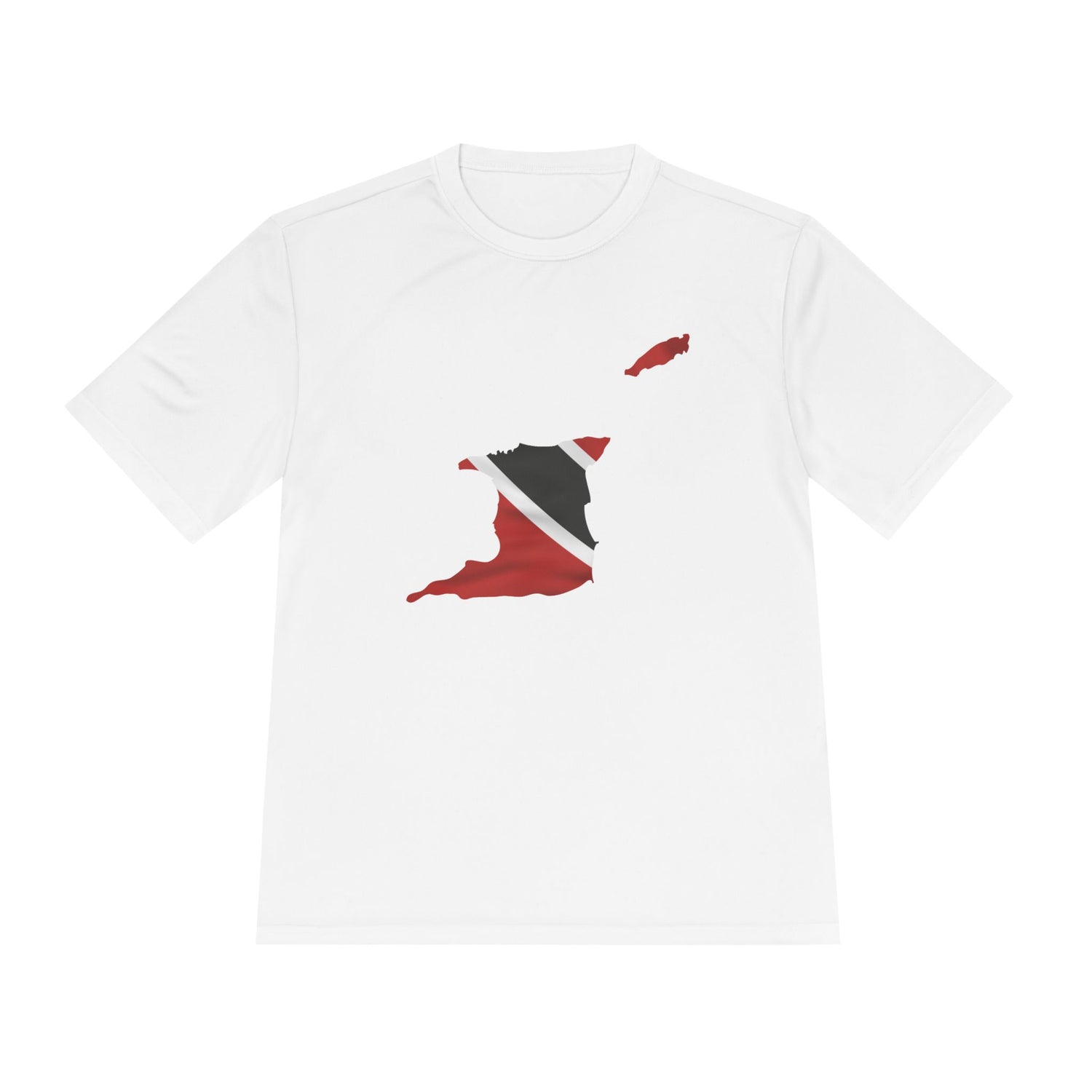 Trinidad and Tobago Map Unisex Moisture T-Shirt