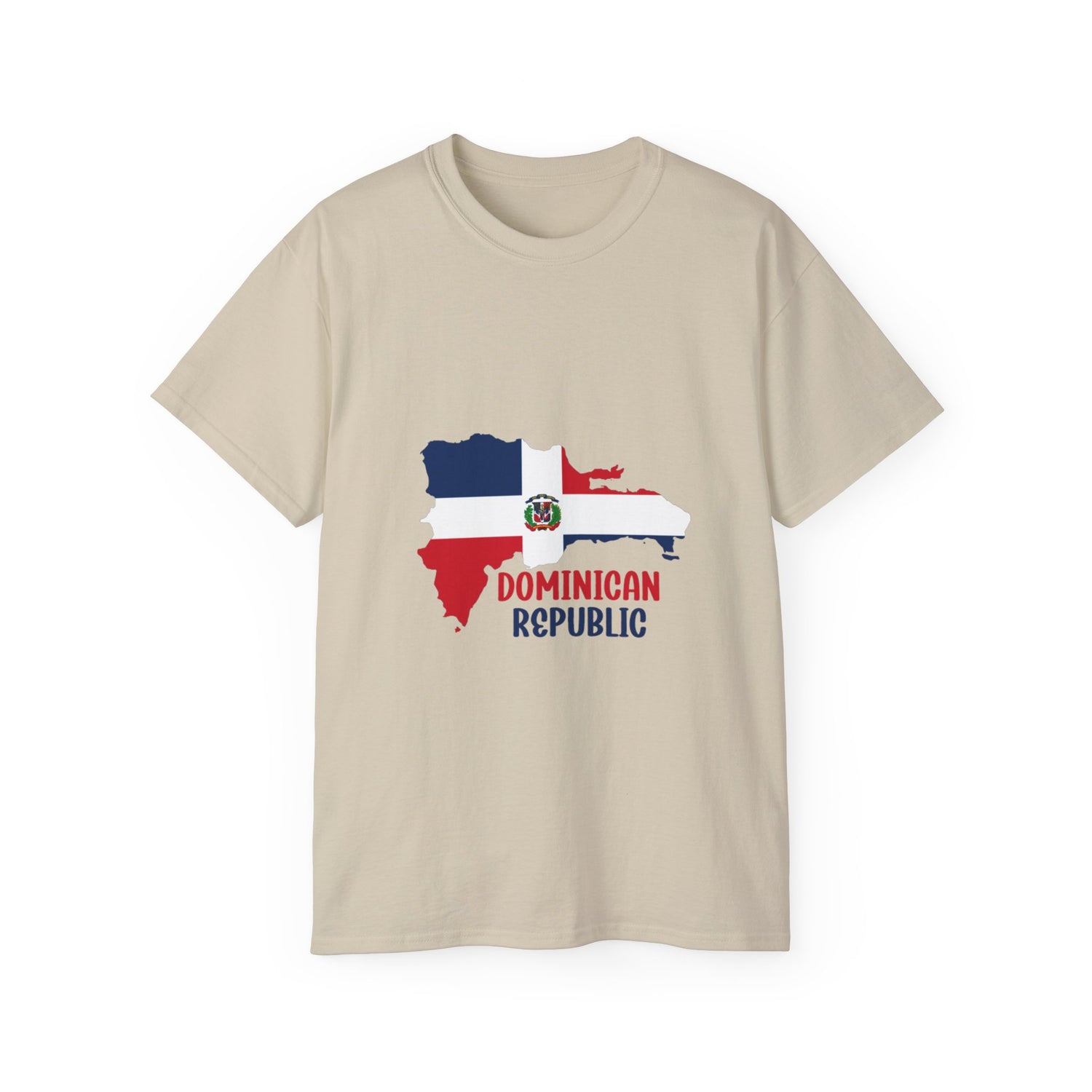Dominican Republic Map Unisex Ultra Cotton Tee