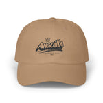 Anguilla Classic Dad Cap - Trendy White Hat for Beach Lovers