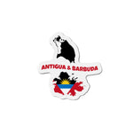 Antigua & Barbuda Die-Cut Magnet, Cool Souvenir, Travel Gift, Refrigerator Decor, Caribbean Pride, Coastal Home Accessory