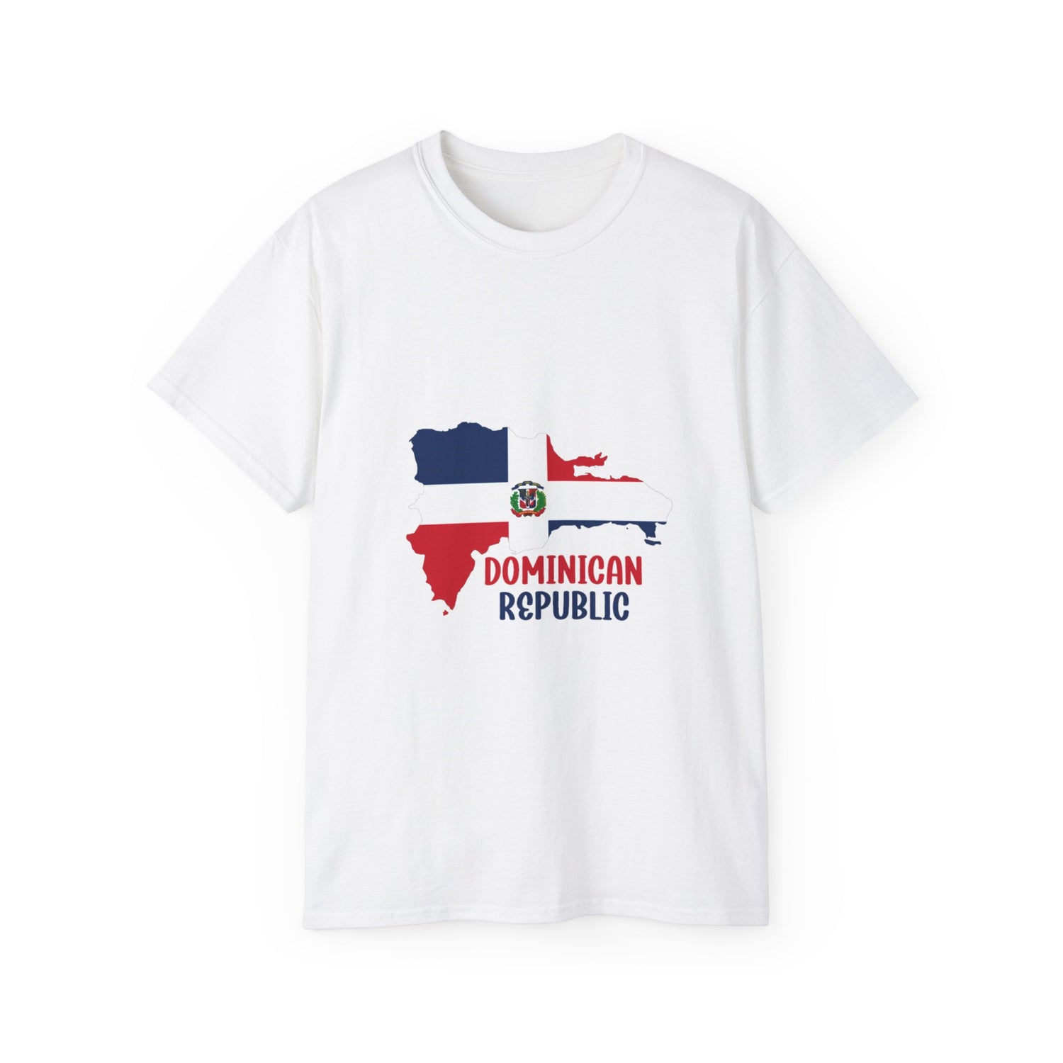 Dominican Republic Map Unisex Ultra Cotton Tee
