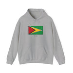 Guyana Flag Unisex Heavy Blend Hooded Sweatshirt | Comfortable & Stylish