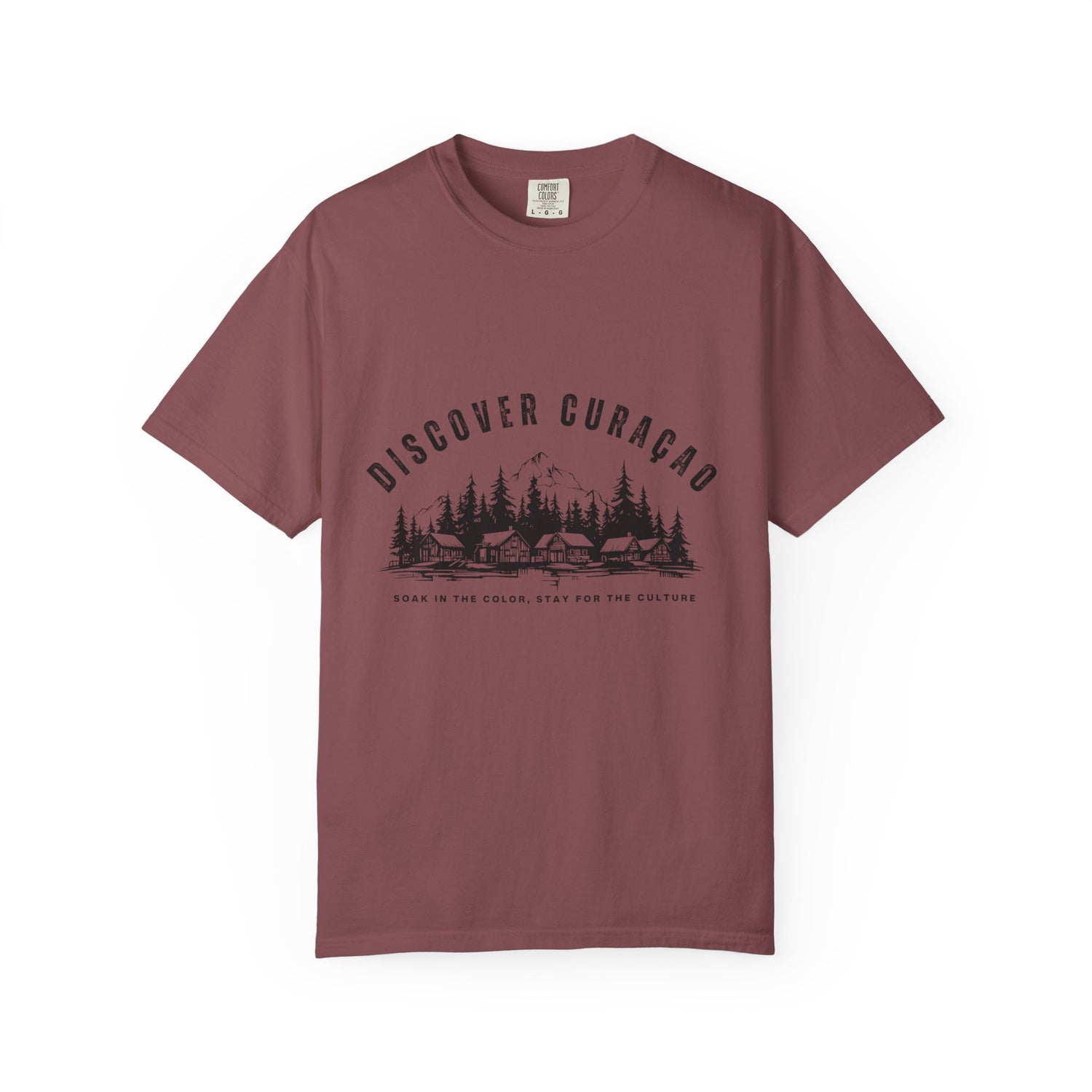 Adventure Awaits: Discover Curacao Unisex Garment-Dyed T-Shirt