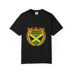 Jamaican Pride Tee, Unisex Garment-Dyed T-shirt, Travel Gift, Souvenir Shirt, Caribbean Vibes, Summer Wardrobe Essential