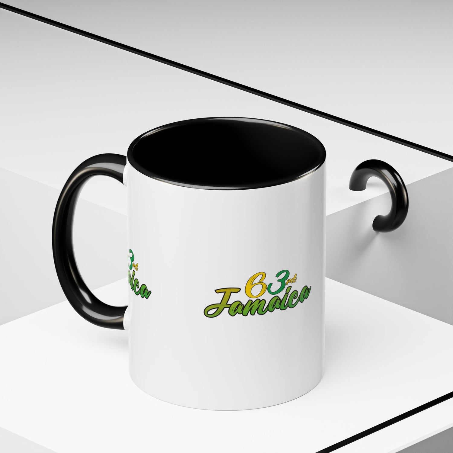Accent Coffee Mug for 63rd Jamaica Lovers, Unique Gift for Coffee Enthusiasts, Celebration Mug, Personalized Drinkware, 83rd Birthday Mug