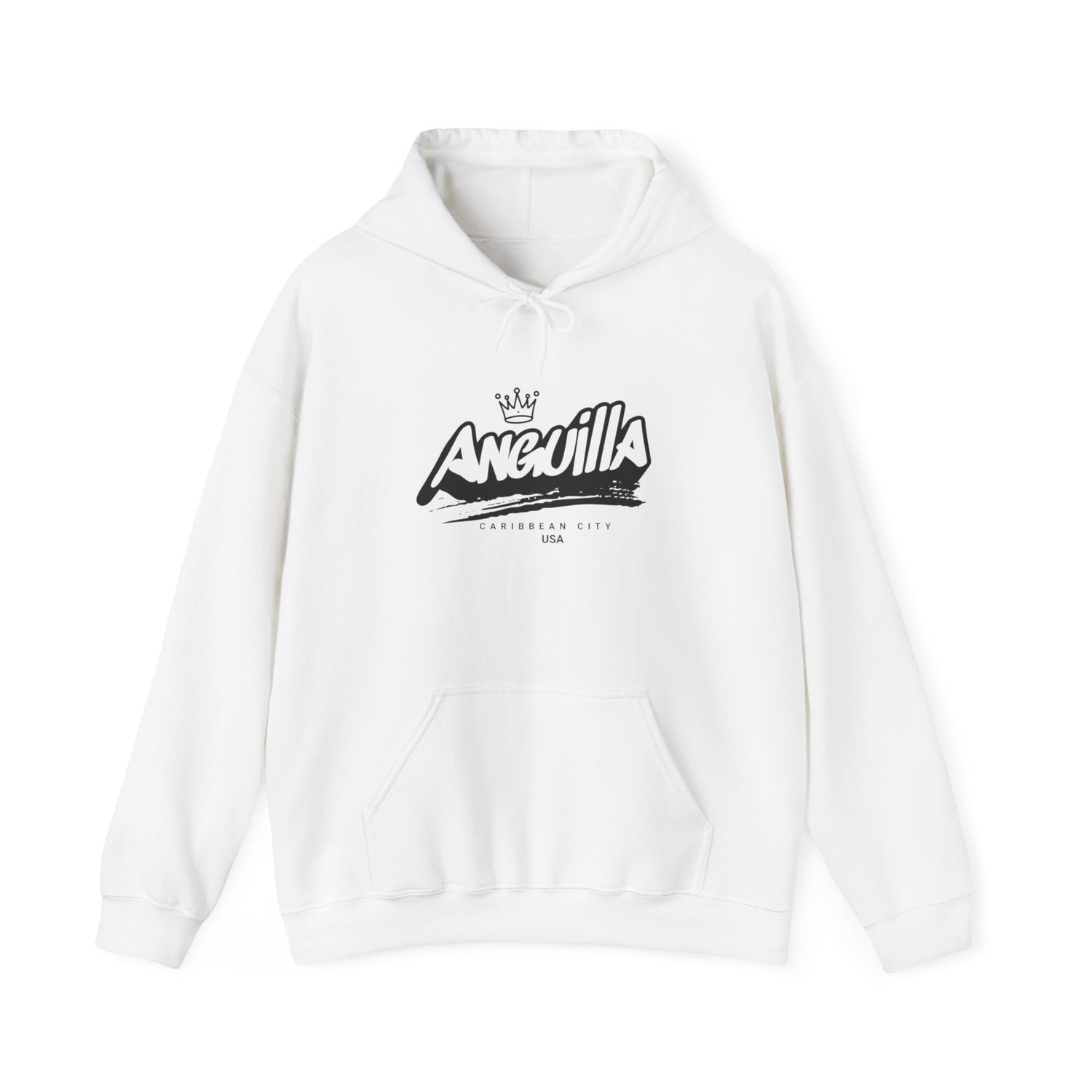 Anguilla Graphic Unisex Hoodie - Relaxed Beach Vibe