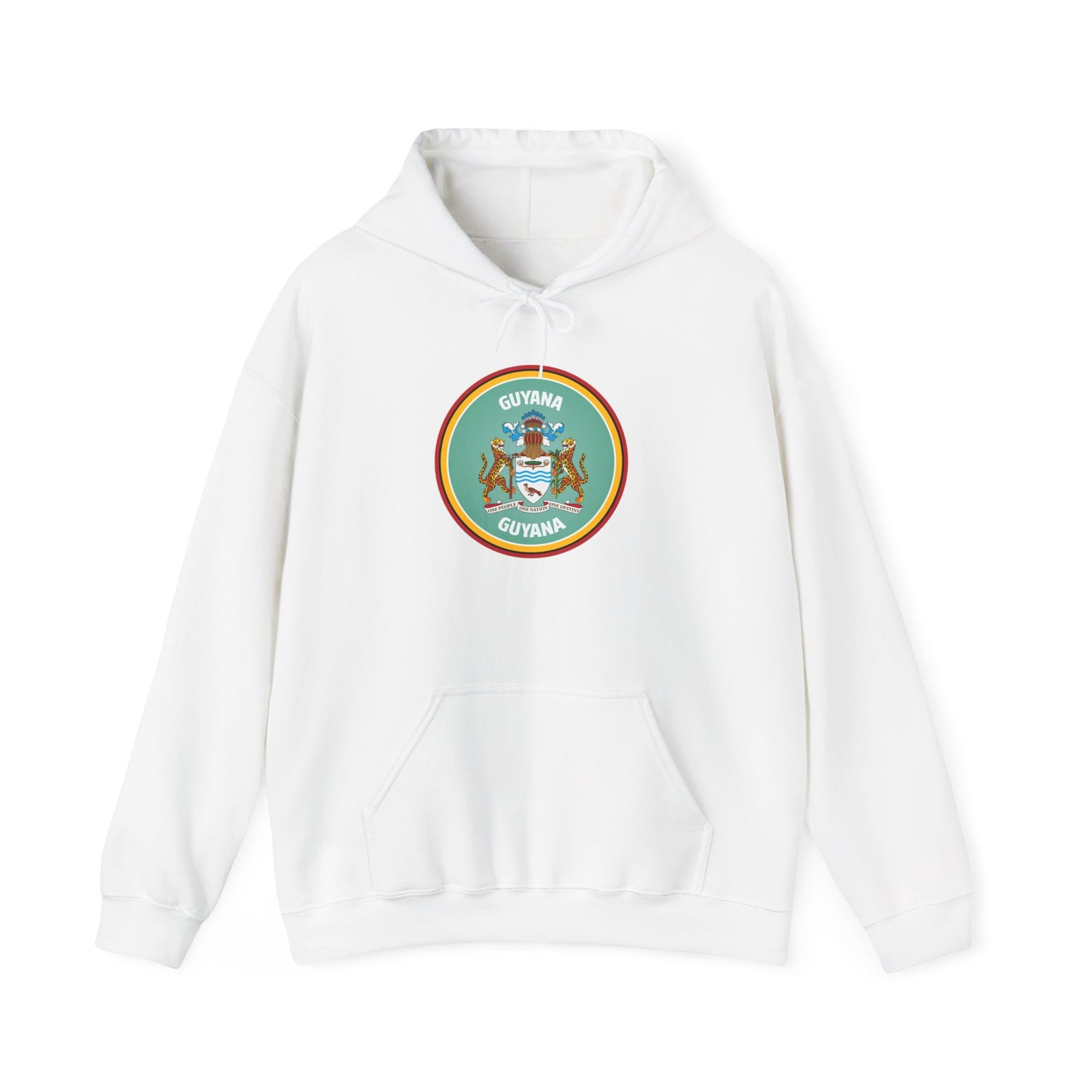 Guyana Coat of Arms Unisex Heavy Blend Sweatshirt | Cozy, Stylish, Perfect Gift