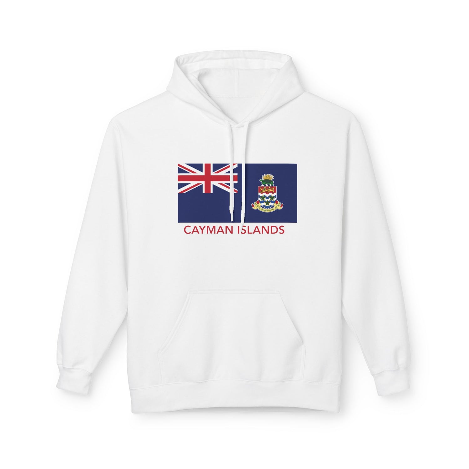 Cayman Island Flag  Softstyle Fleece Hoodie