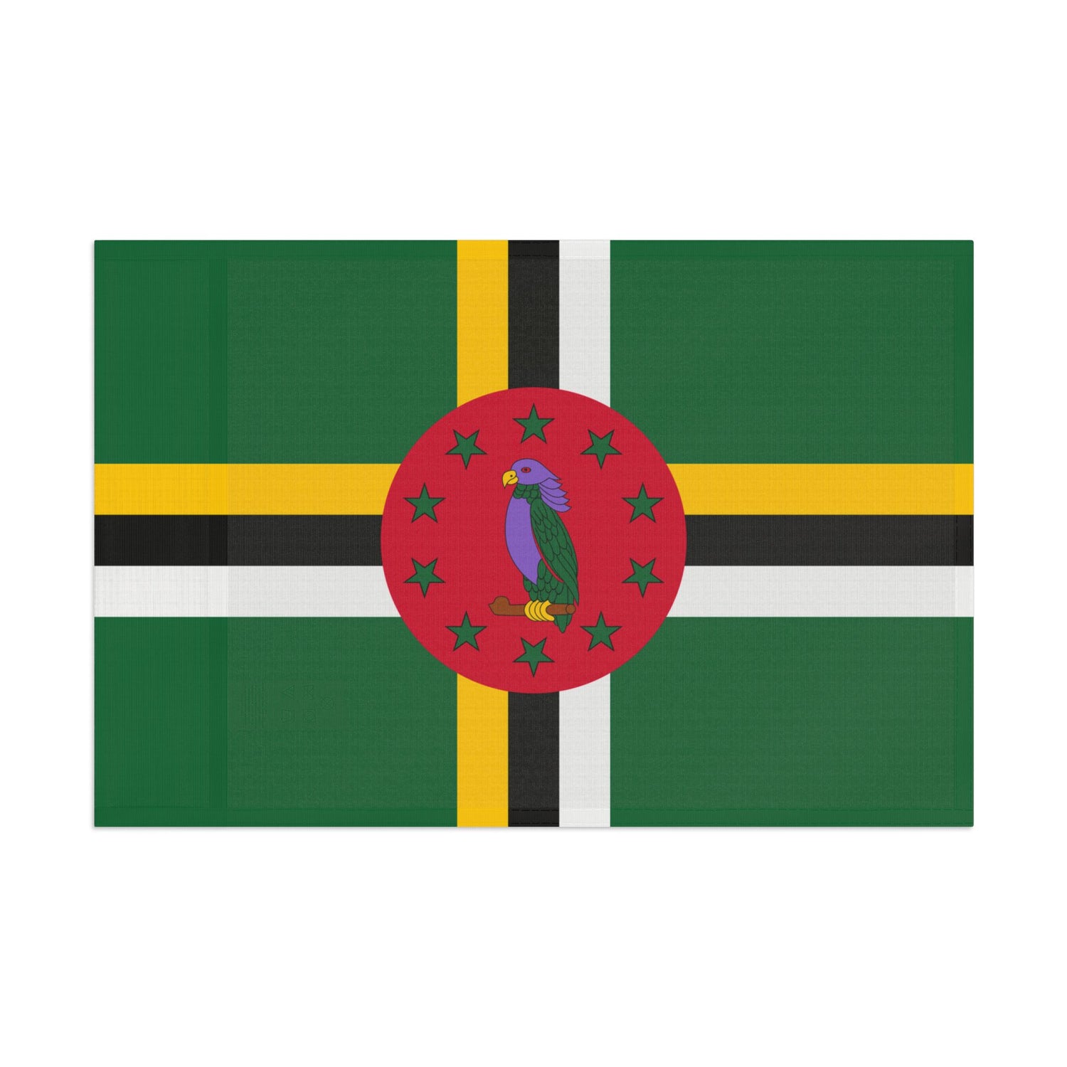 Dominica Flag Decor, National Flag, Caribbean Home Decor, Patriotic Gift, Cultural Wall Art