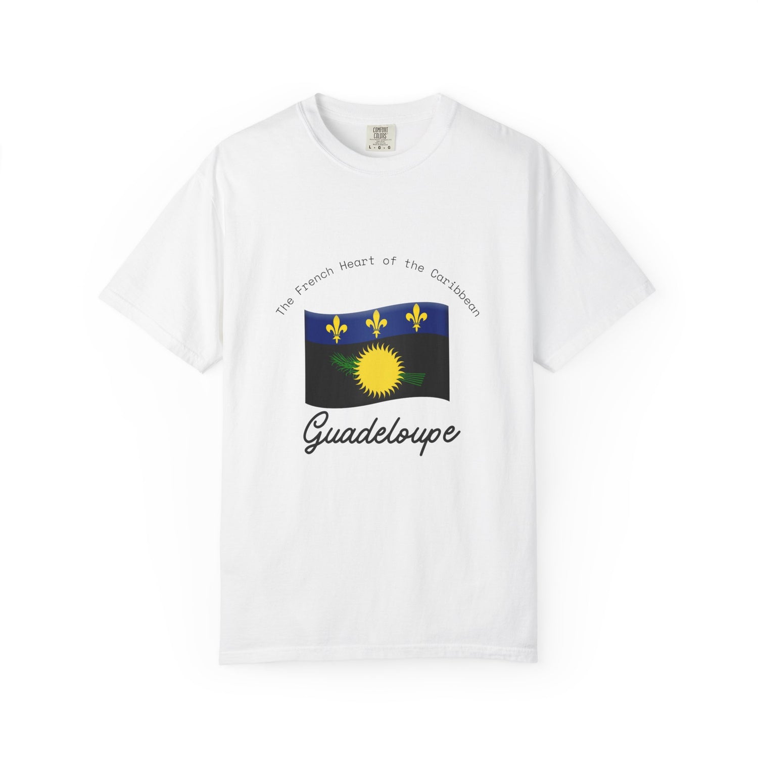 Guadeloupe Graphic T-Shirt - The French Heart of the Caribbean