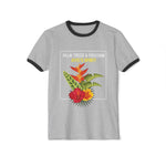 Unisex Haitian floral t-shirt, ayiti spirit, beloved haiti, island identity pride
