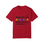 Retro Anguilla Graphic Unisex T-Shirt - 1980s Style Vacation Tee