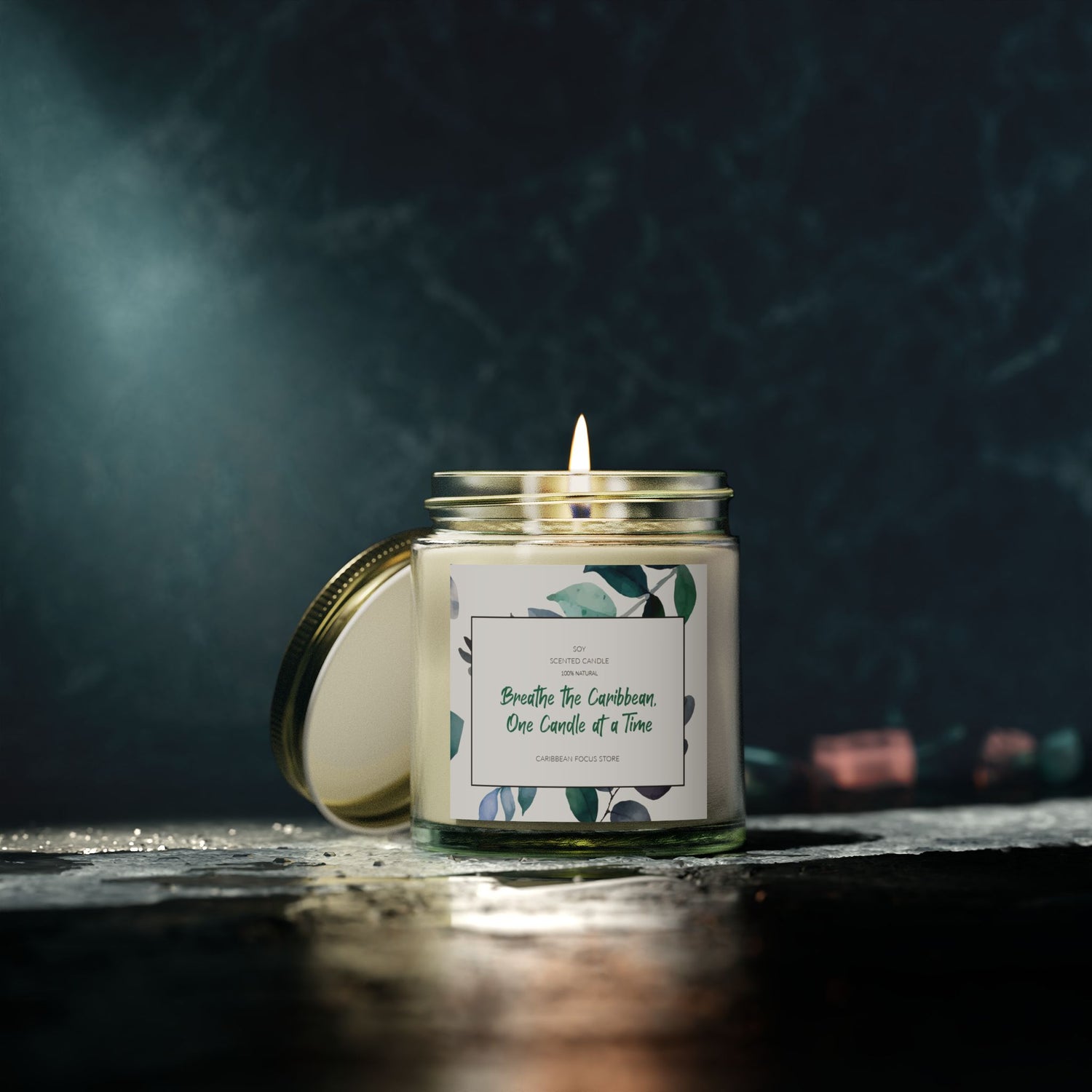 Coconut Apricot Scented Candles | Relaxing Home Decor, Gift for Her, Aromatherapy, Spa Gifts, Eco-Friendly Candle