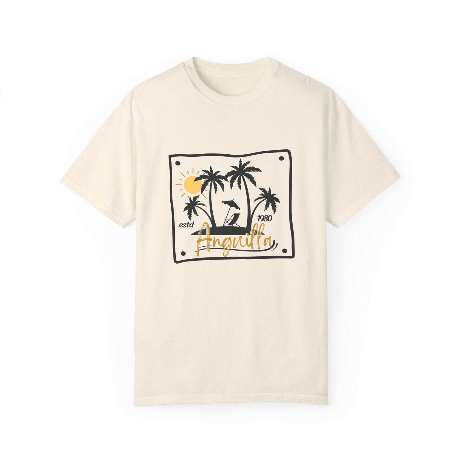 Unisex Garment-Dyed T-Shirt - Anguilla Island Vibes