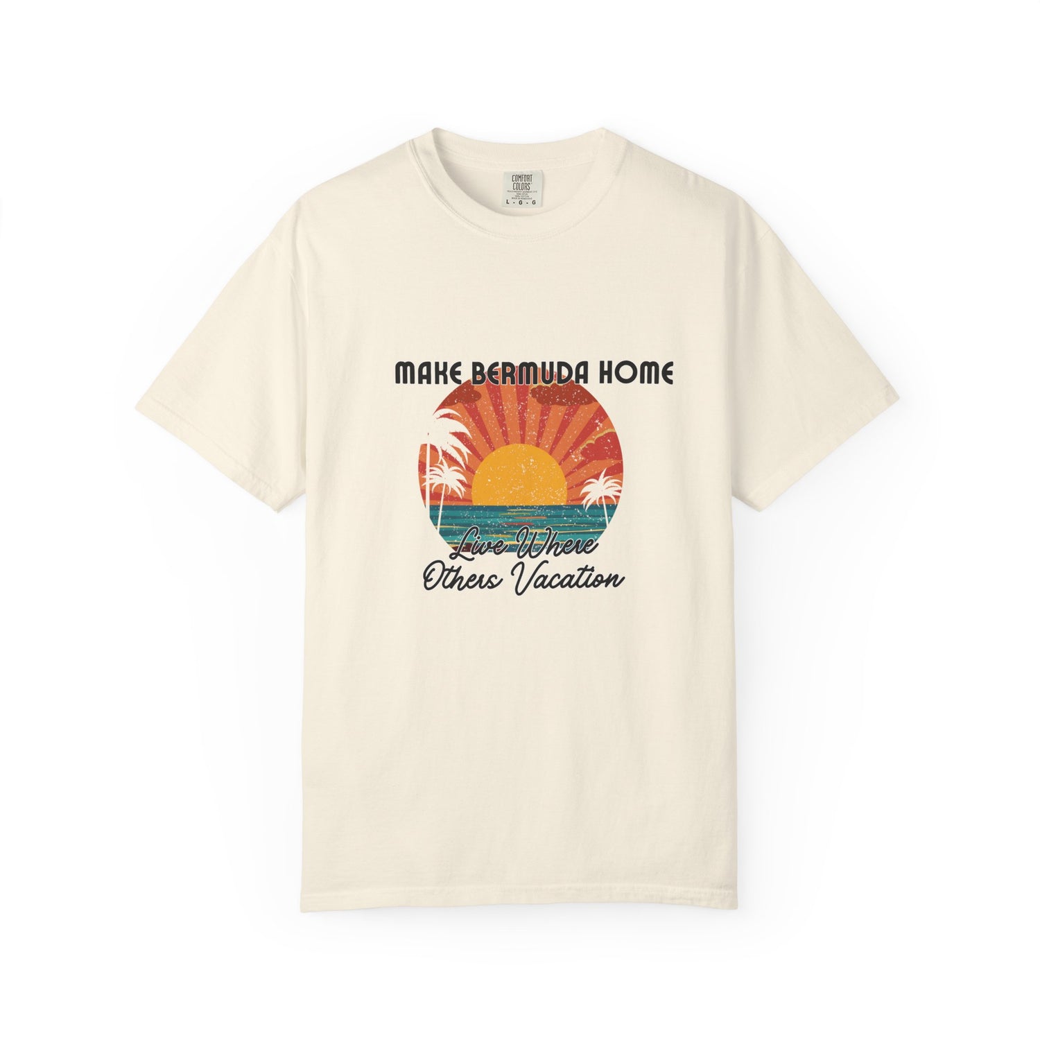 Make Bermuda Home T-Shirt | Vintage Vacation Vibes for Travel Lovers