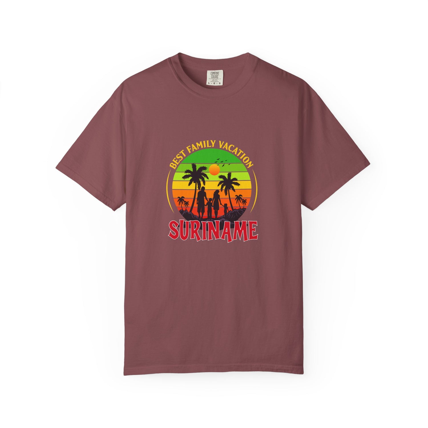 Best Family Vacation Suriname Unisex T-Shirt - Vibrant Travel Tee