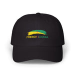 Classic Dad Cap with French Guiana Embroidery - Casual Hat for Summer Adventures