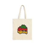 Jamaica My Strong is History Cotton Canvas Tote Bag - Eco-Friendly & Inspirational