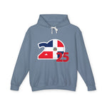 Dominican Republic 2025 Unisex Lightweight Hooded Sweatshirt
