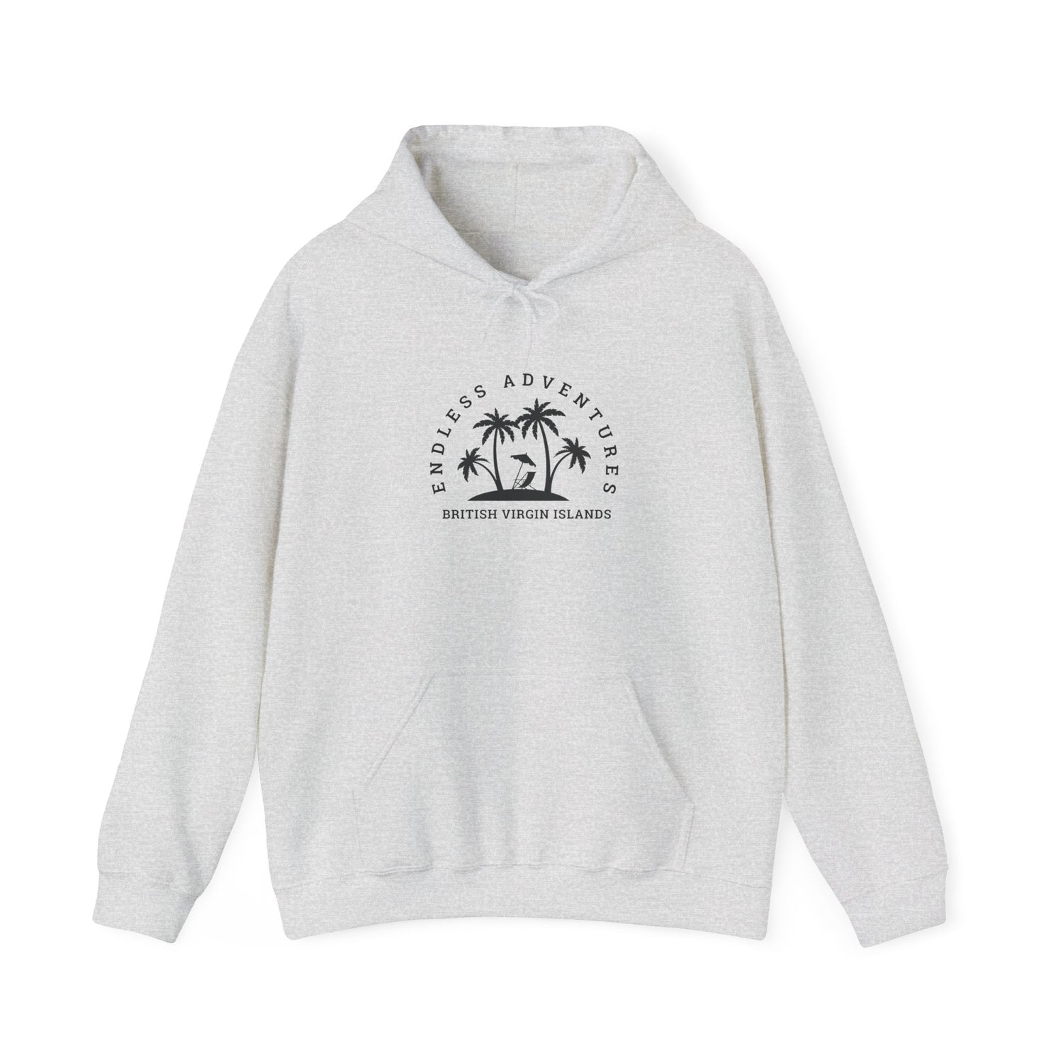Endless Adventures Hoodie | Unisex Heavy Blendβ’ Sweatshirt with British Virgin Islands Design